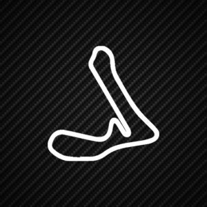 Croft Track Outline Vinyl Sticker Transfer Decal