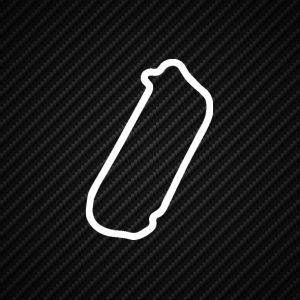 Llandow Track Outline Vinyl Sticker Transfer Decal