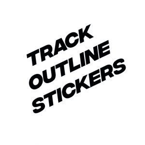 Track Ouline Stickers